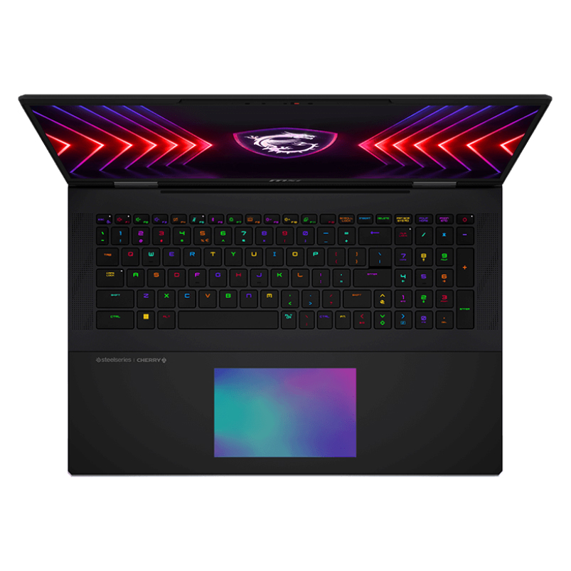 لپ تاپ 18 اینچی ام اس آی مدل Titan 18 HX A14VIG-i9 14900HX-64GB DDR5-2TB SSD-RTX4090-IPS