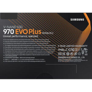 اس اس دی اینترنال سامسونگ مدل 970EVO PLUS ظرفیت 250 گیگابایت