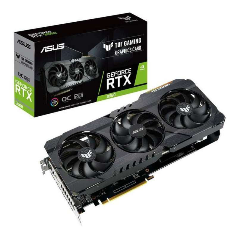کارت گرافیک ایسوس مدل TUF Gaming GeForce RTX 3060 12GB OC