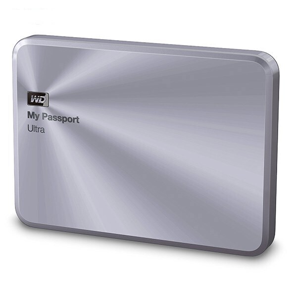 هارددیسک اکسترنال وسترن دیجیتال مدل My Passport Ultra Metal Edition ظرفیت 1 ترابایت