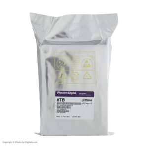 هارددیسک اینترنال وسترن دیجیتال مدل Purple WD82PURX-64GVLY0 ظرفیت 8 ترابایت