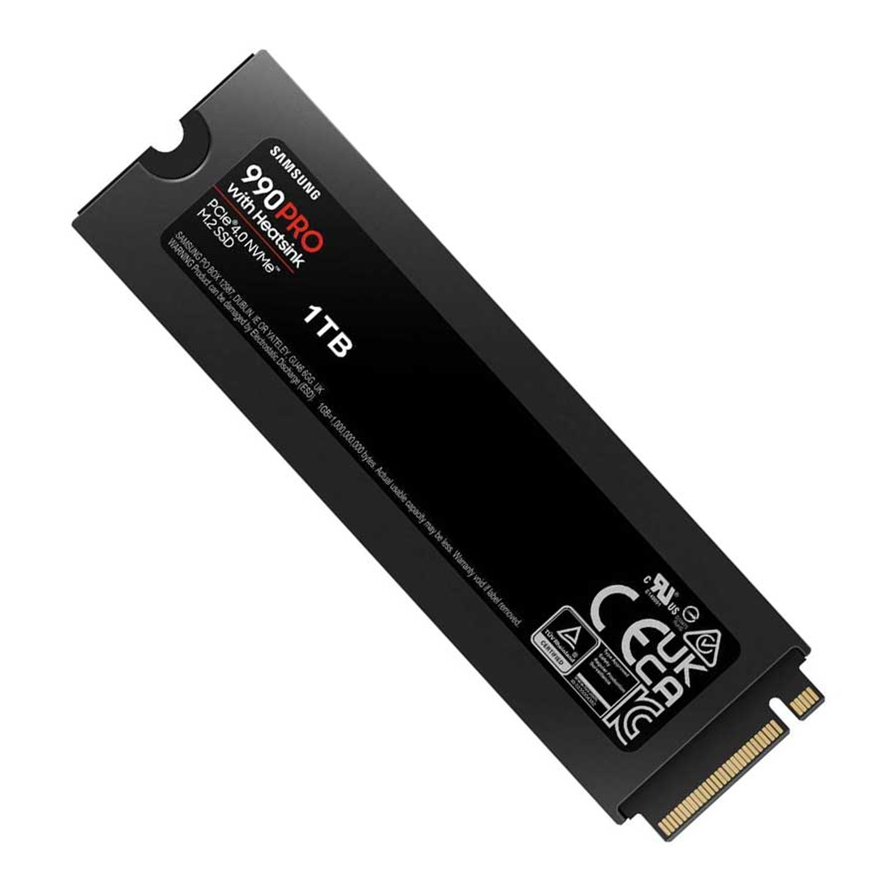 اس اس دی اینترنال سامسونگ مدل 990PRO with Heatsink ظرفیت یک ترابایت