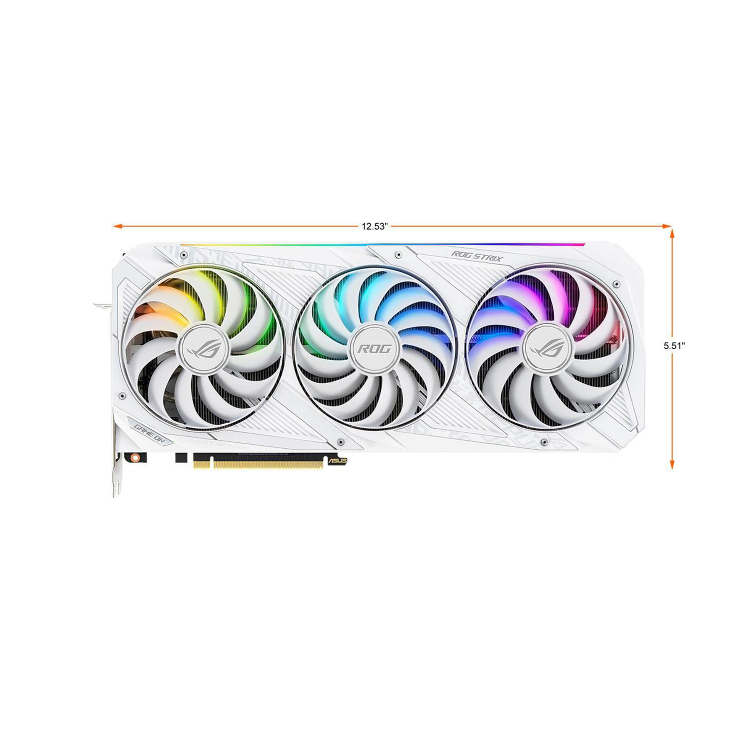 کارت گرافیک ایسوس مدل ROG-STRIX-RTX3070-O8G-WHITE