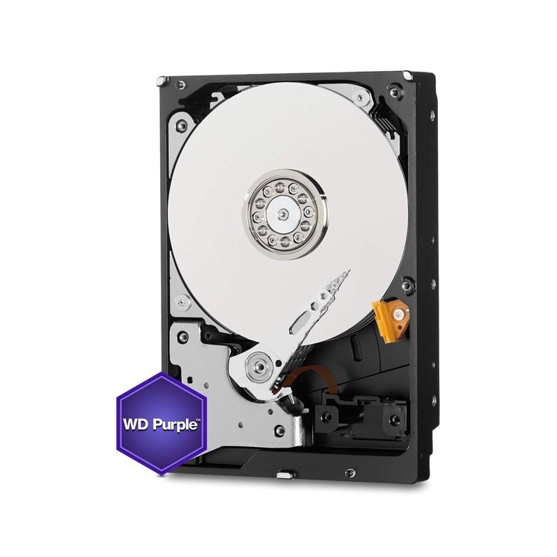 هارد دیسک اینترنال وسترن دیجیتال مدل Purple WD43PURZ ظرفیت 4 ترابایت