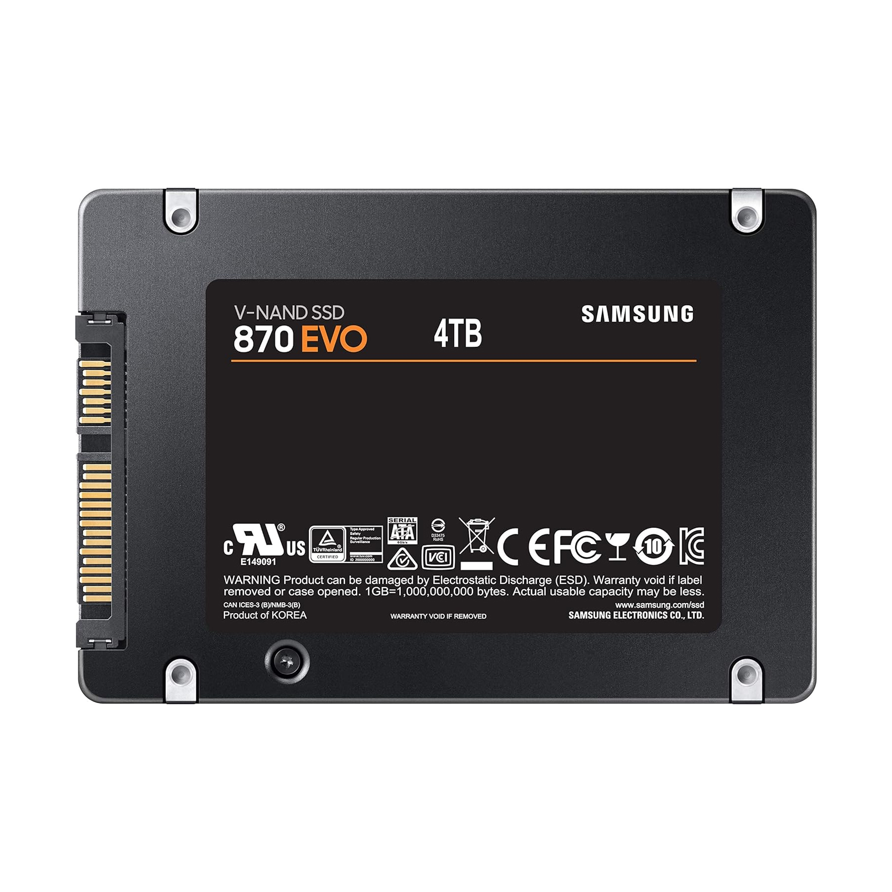 اس اس دی اینترنال سامسونگ مدل EVO 870 ظرفیت 2 ترابایت